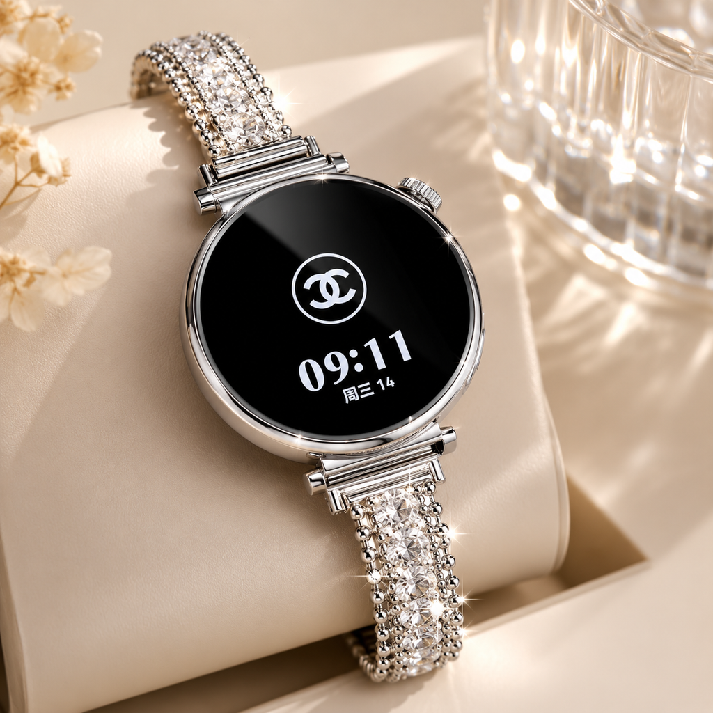 Glamorous smartwatch