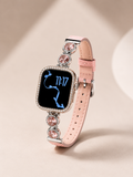 Luxurious pink smartwatch